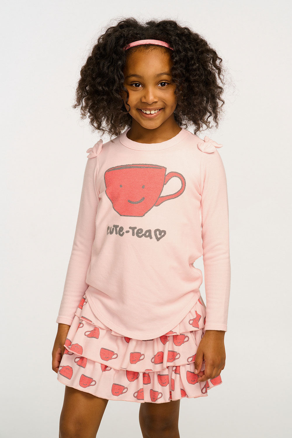 Cute Tea Long Sleeve Tee GIRLS chaserbrand