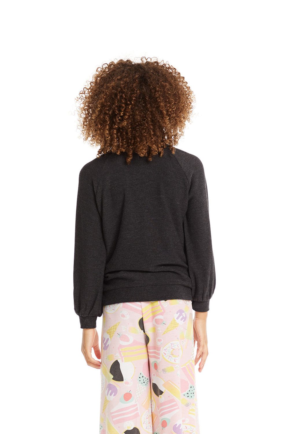 Blouson Sleeve Licorice Raglan Pullover GIRLS chaserbrand