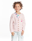Peace Love Smile Girls Cardigan Girls chaserbrand