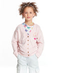Peace Love Smile Girls Cardigan Girls chaserbrand