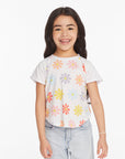 Allover Flower Girls Shirt Girls chaserbrand