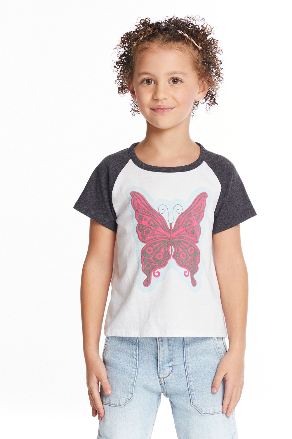Butterfly Girls Tee Girls chaserbrand