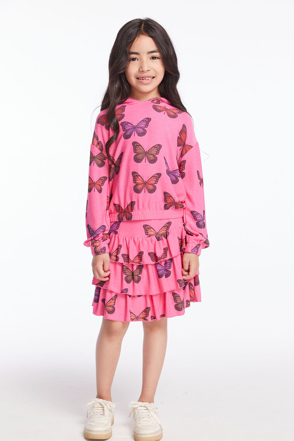 Colorful Butterflies Girls Skort Girls chaserbrand