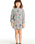 Rainbow Hearts Hoodie Girls chaserbrand