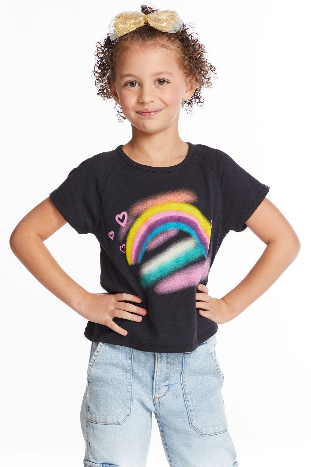 Ride The Rainbow Girls Tee Girls chaserbrand