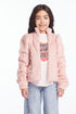 Girls Pinky Puff Sleeve Jacket Girls chaserbrand