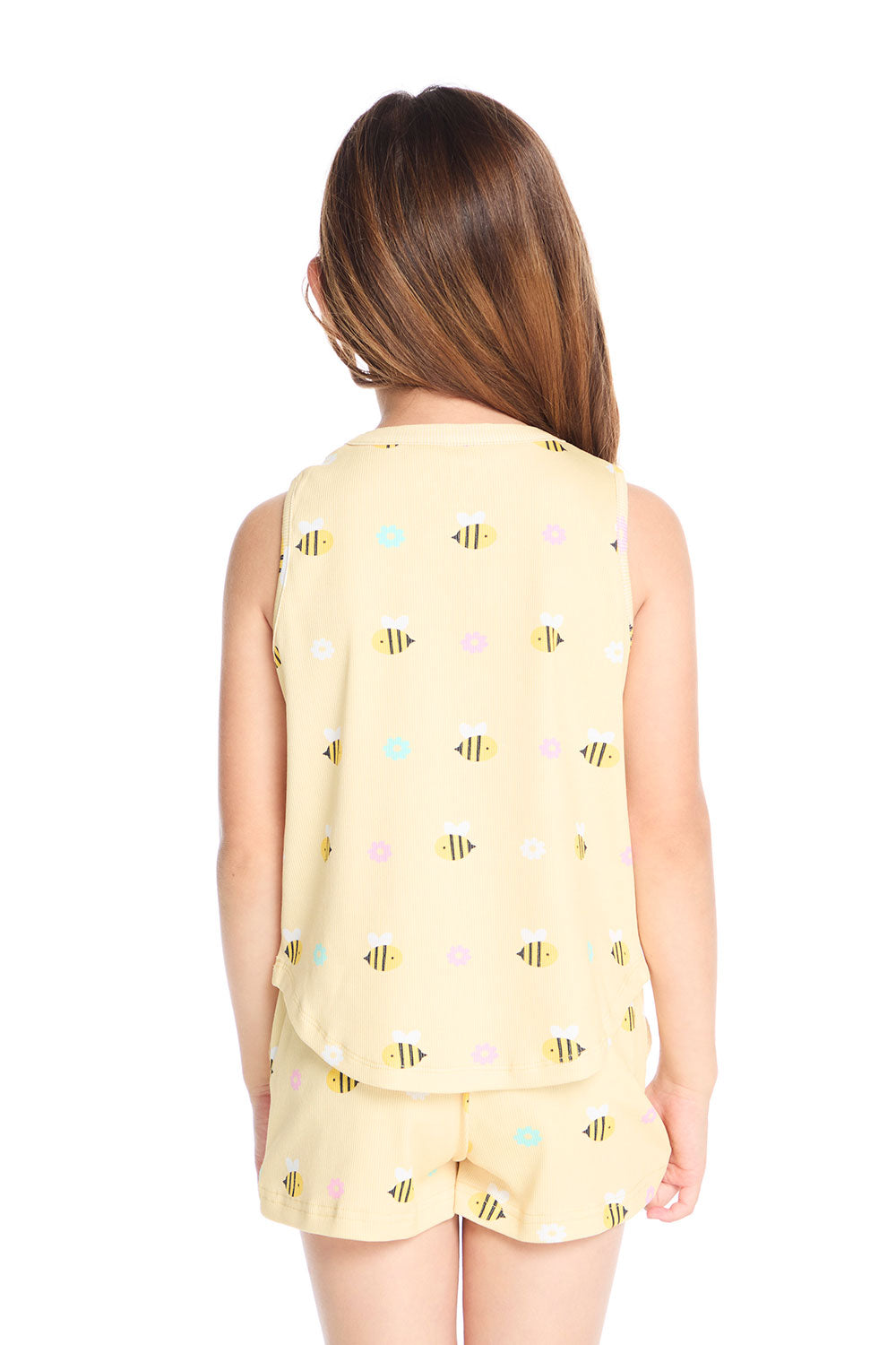 Honey Bee Shirttail Muscle Tee Girls chaserbrand