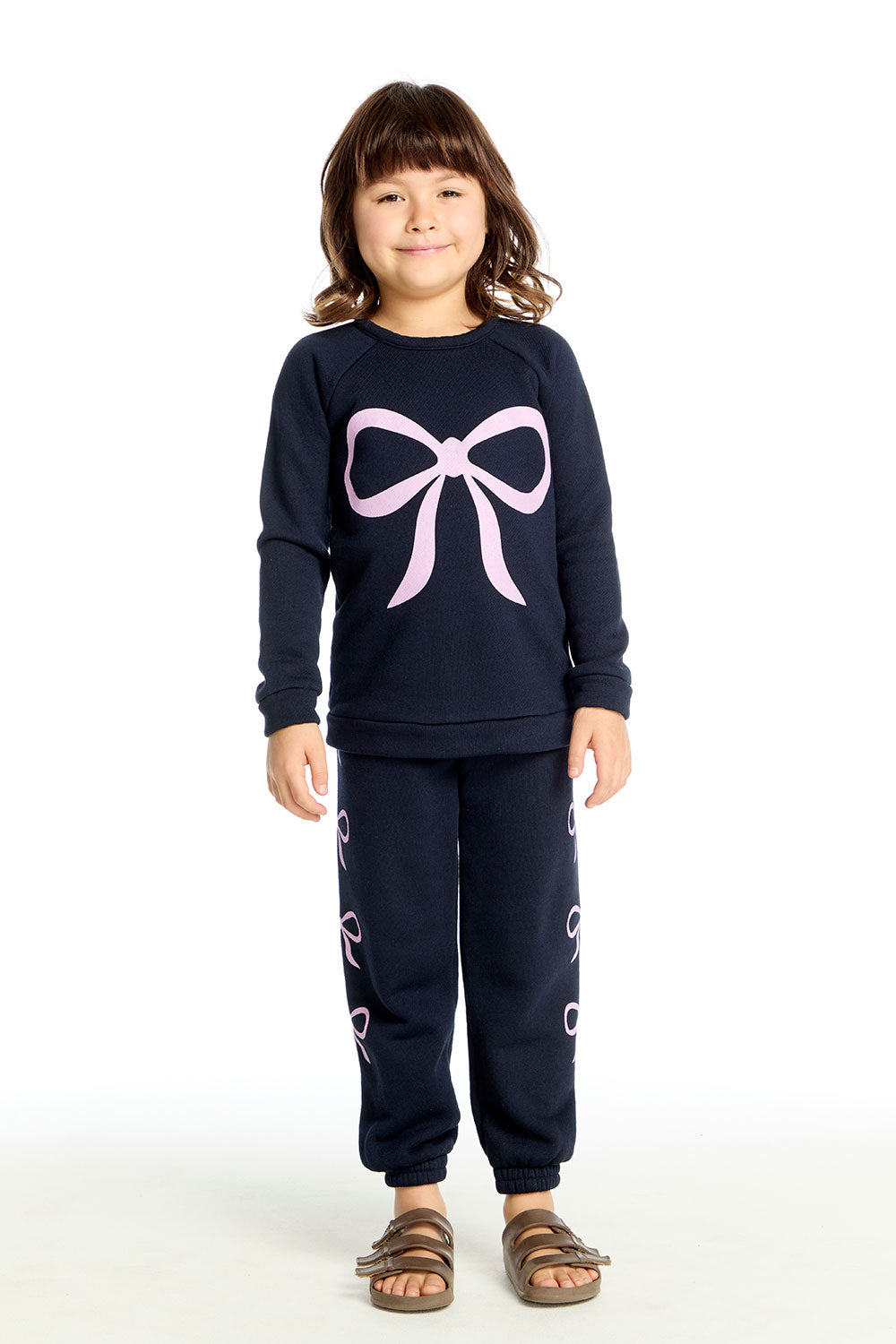 Basic Stormy Bows Pullover Girls chaserbrand