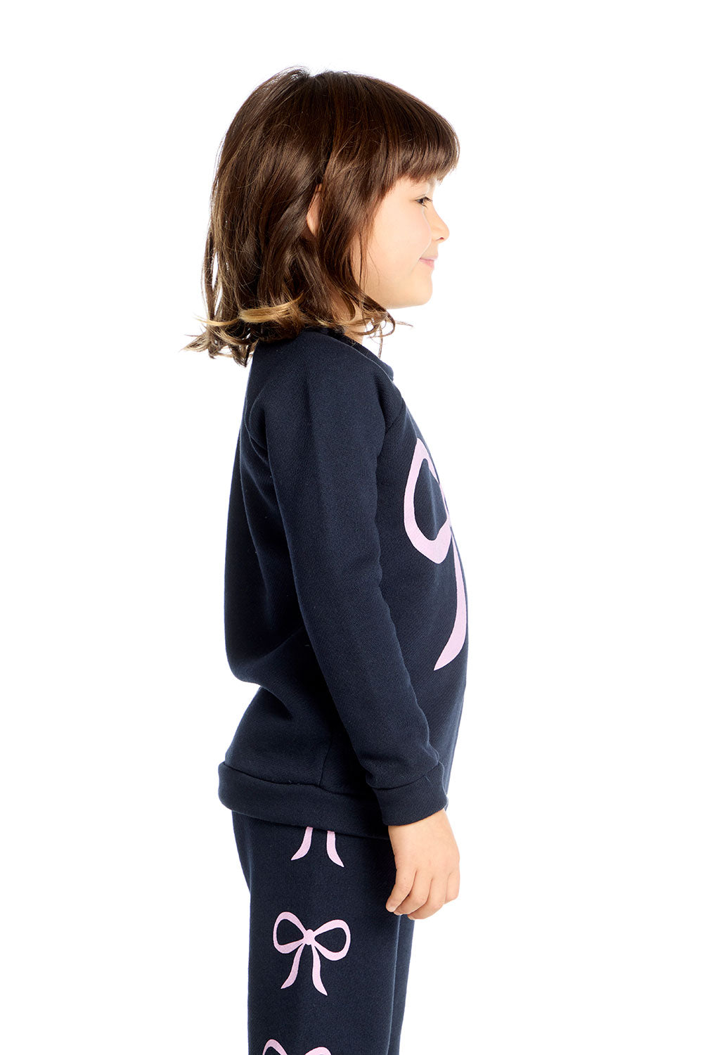 Basic Stormy Bows Pullover Girls chaserbrand