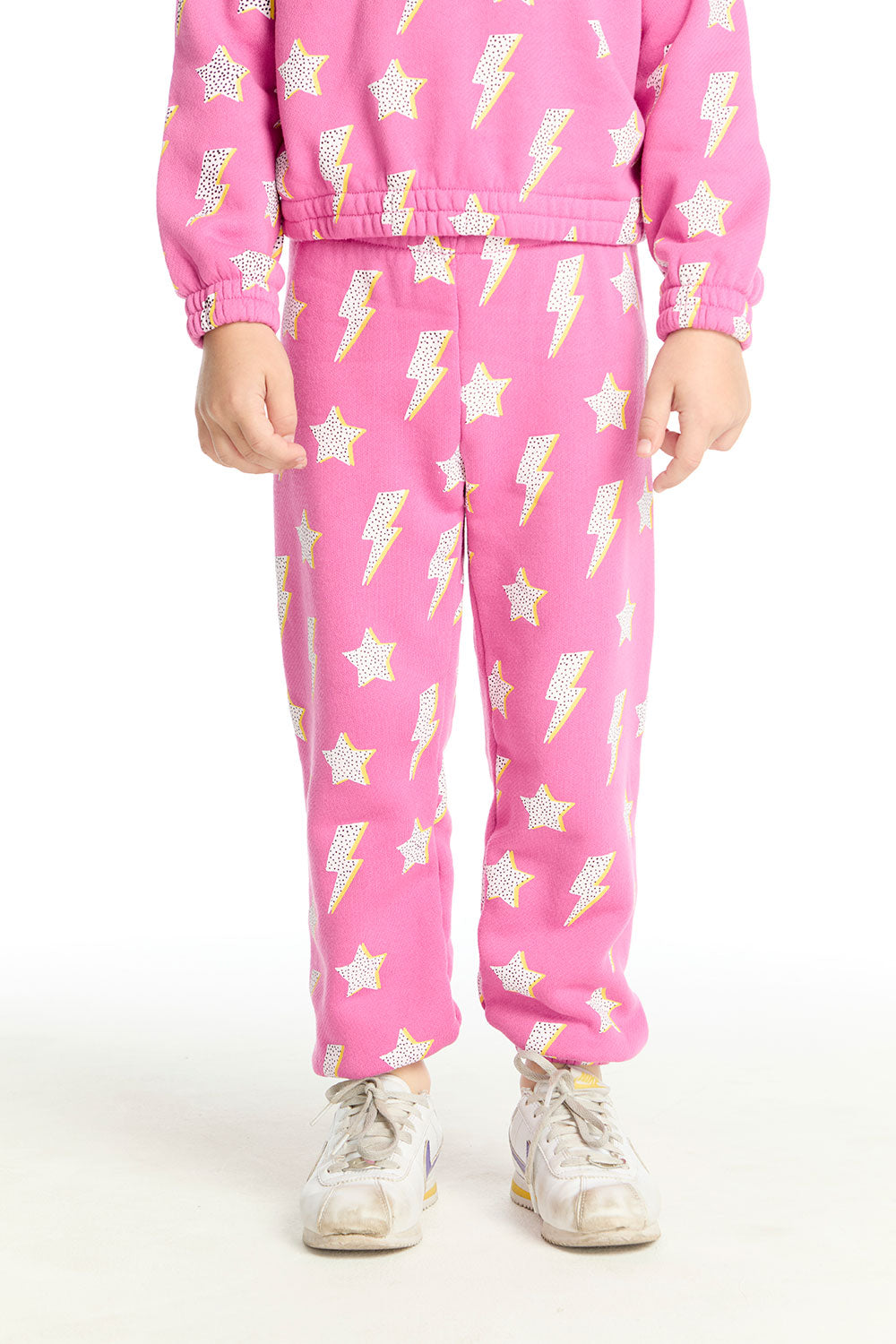 Shirred Easy Pink Lightning Sweatpant Girls chaserbrand