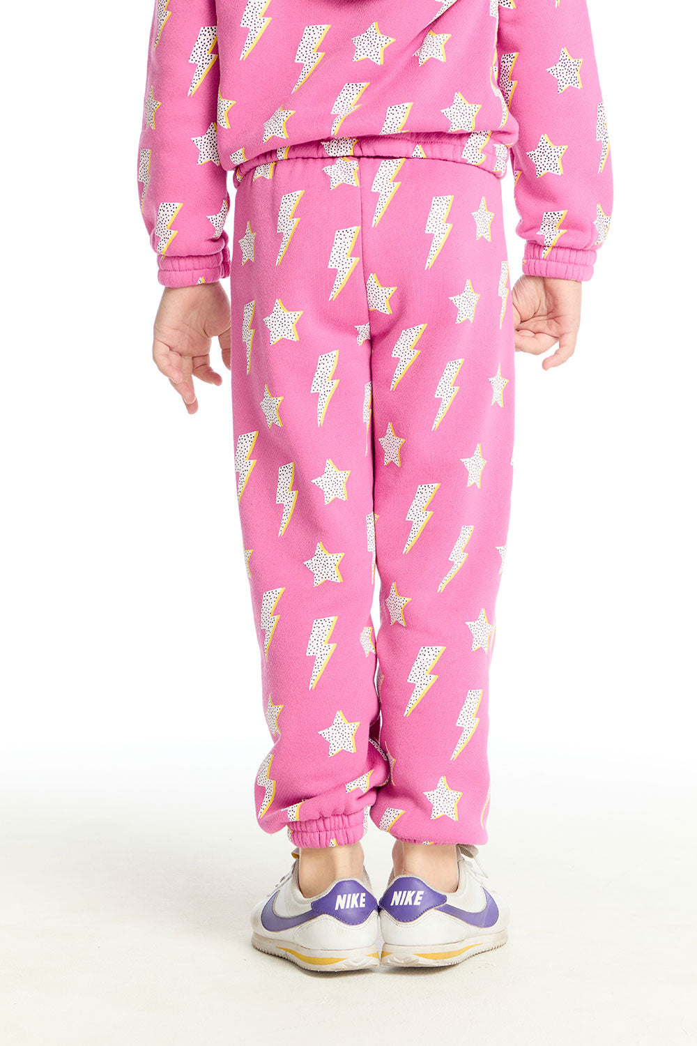 Shirred Easy Pink Lightning Sweatpant Girls chaserbrand