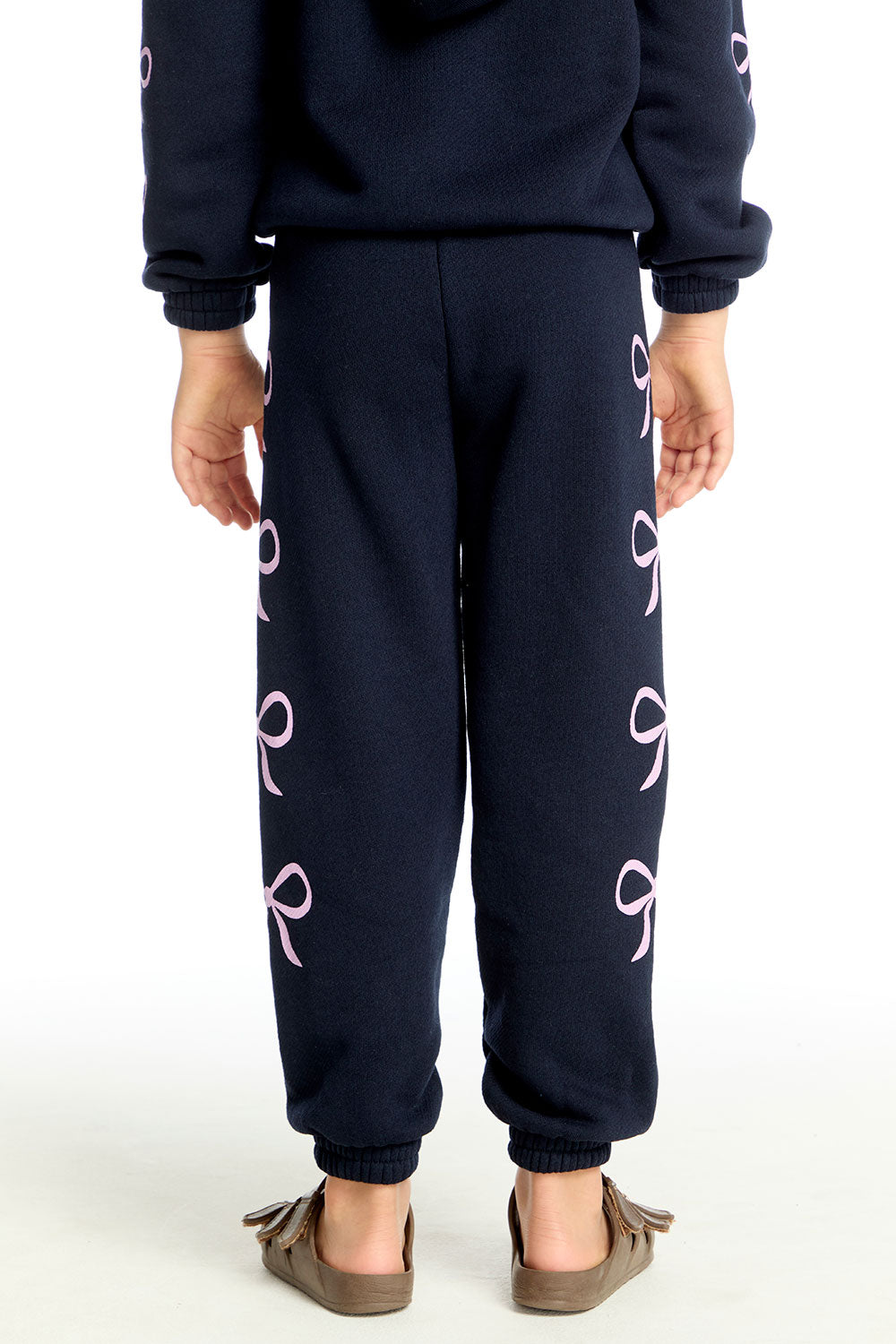 Shirred Easy Stormy Bows Sweatpant Girls chaserbrand