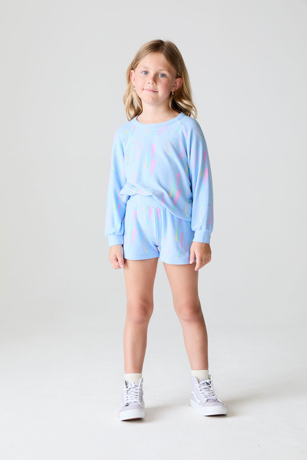 Girls Lightning Smile Girls Shorts chaserbrand