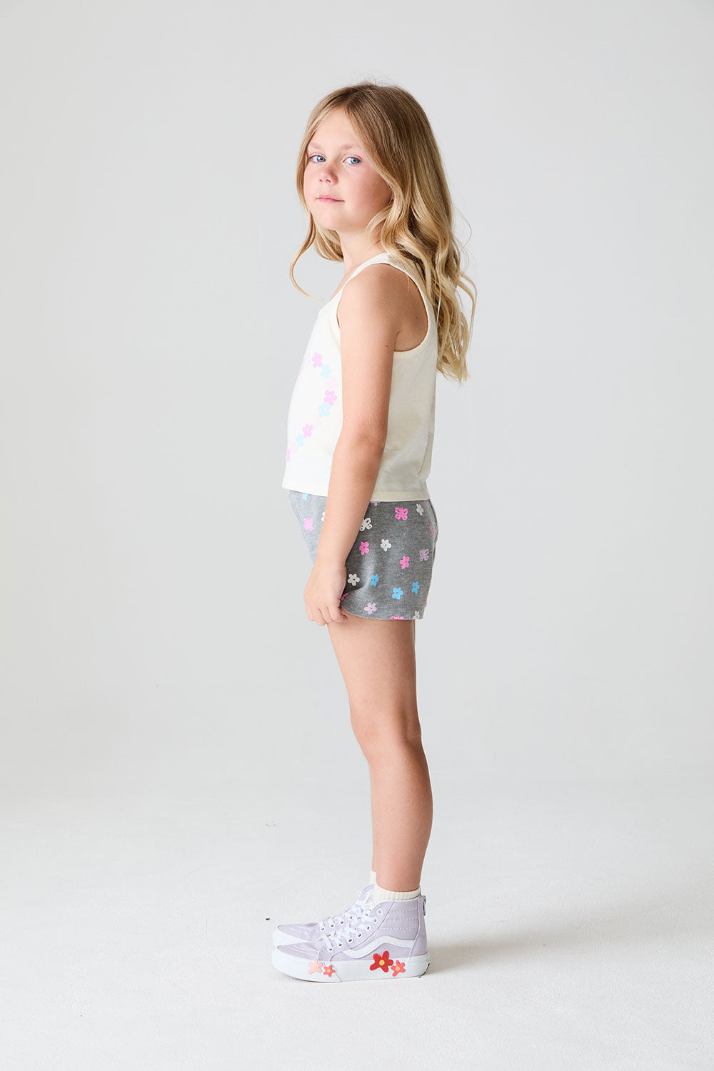 Girls Butterfly Flowers Shorts chaserbrand