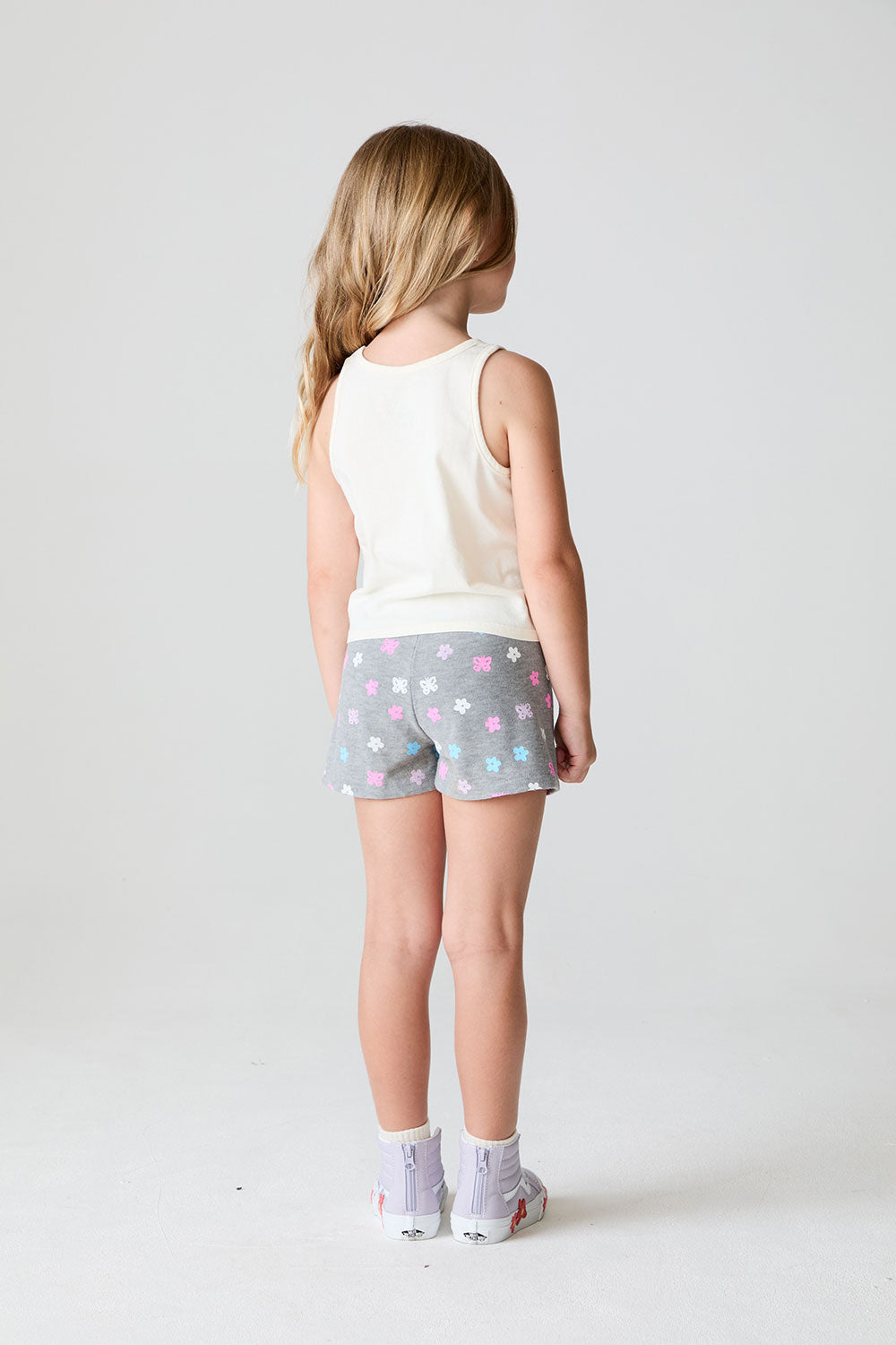 Girls Butterfly Flowers Shorts chaserbrand