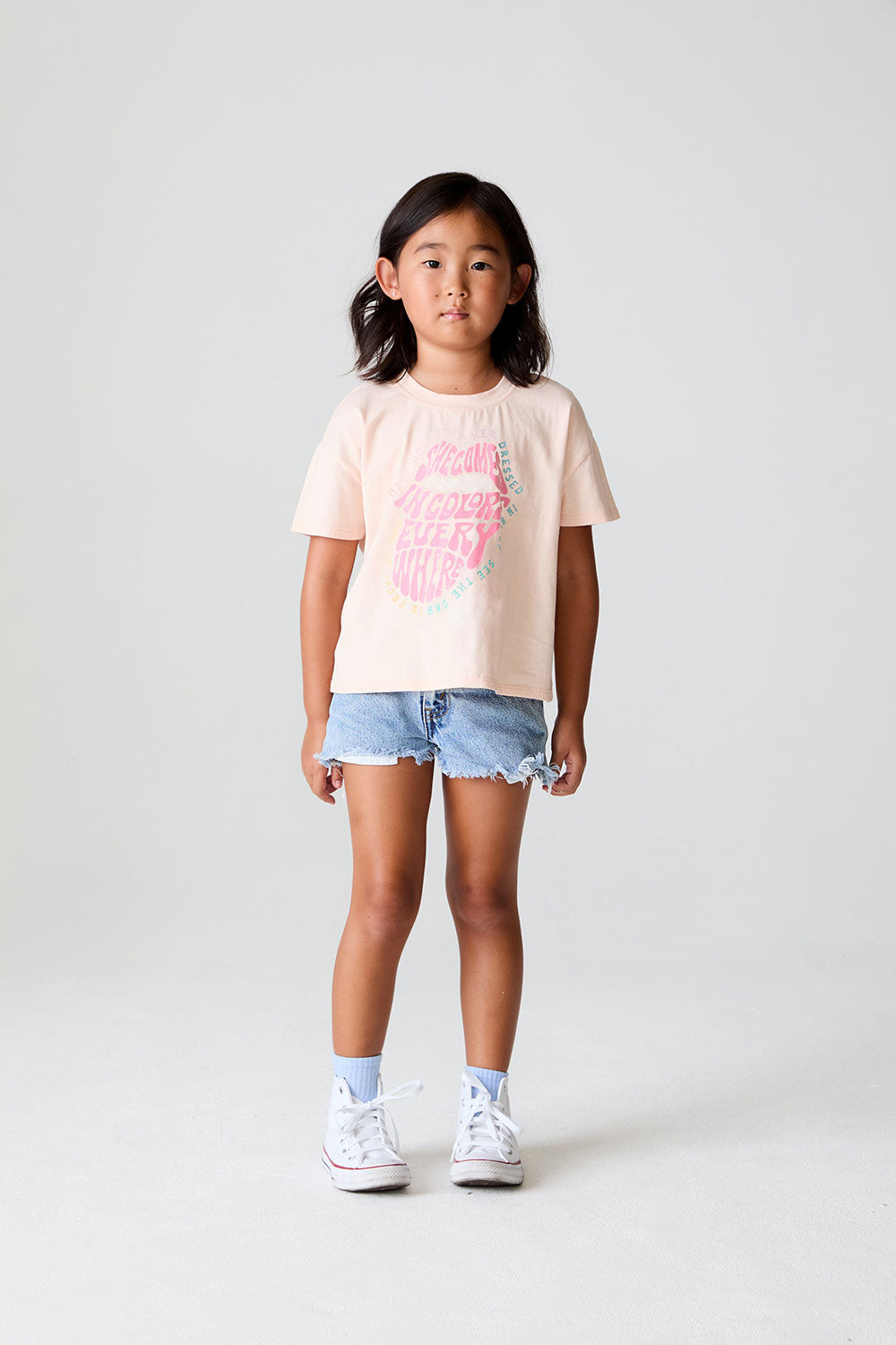 Girls The Rolling Stones She's A Rainbow Tee chaserbrand