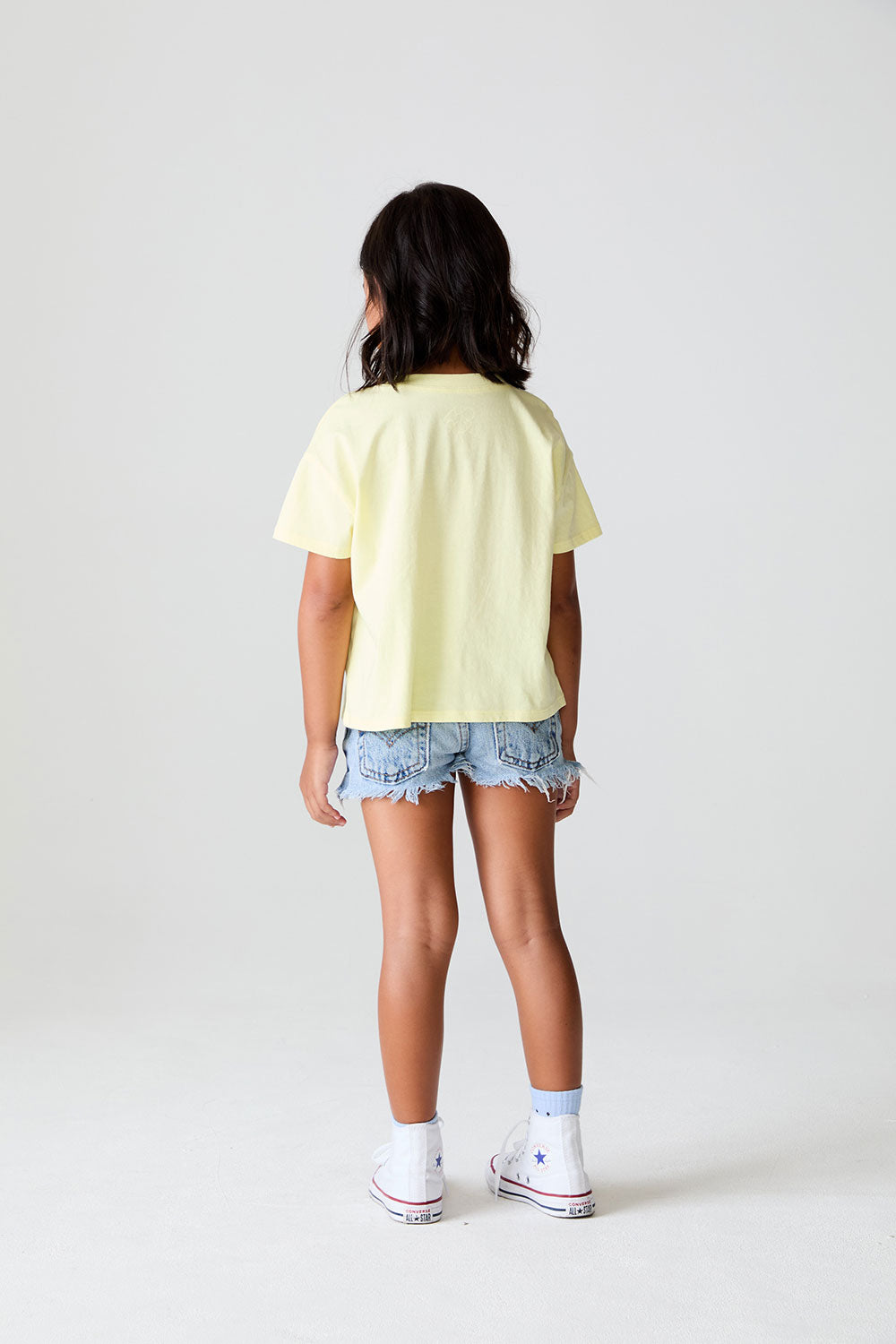 Girls Woodstock Band Peace Love Music Tee chaserbrand