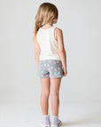 Girls Flower Heart Tank chaserbrand