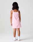 Girls Sporty Candy Pink Tank Dress chaserbrand
