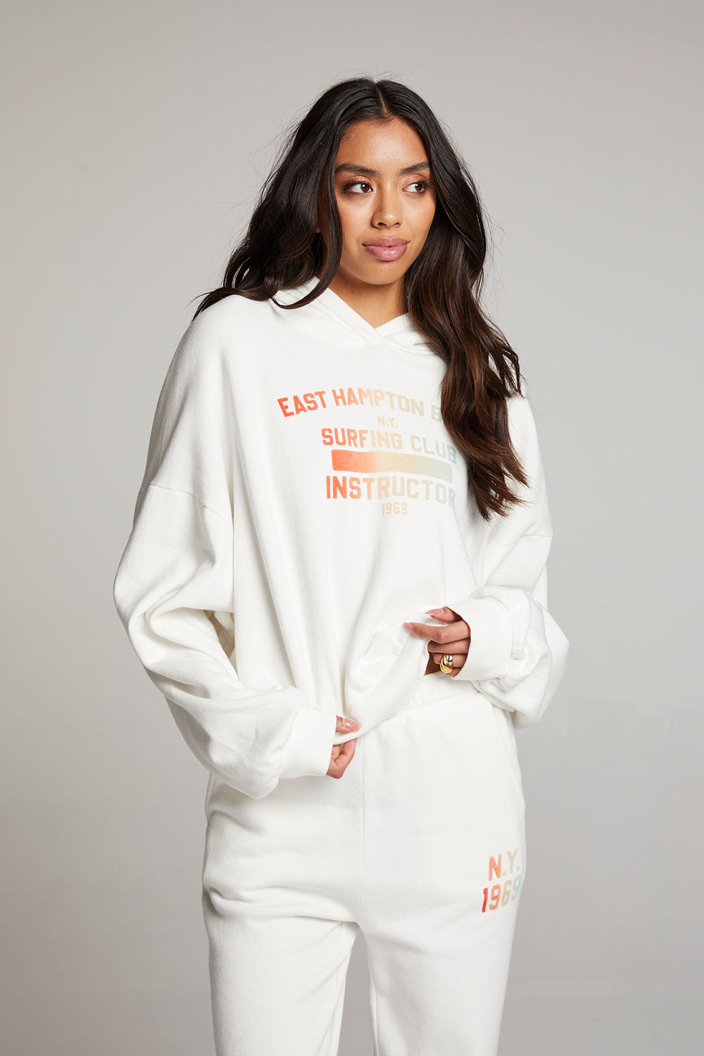 Hamptons Surf Club Pullover Hoodie WOMENS chaserbrand