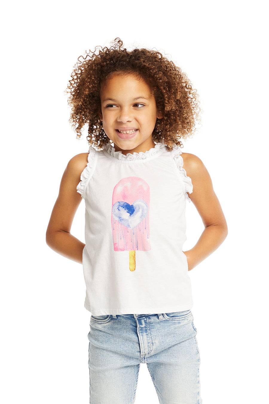 Heart Popsicle Tank Top GIRLS chaserbrand