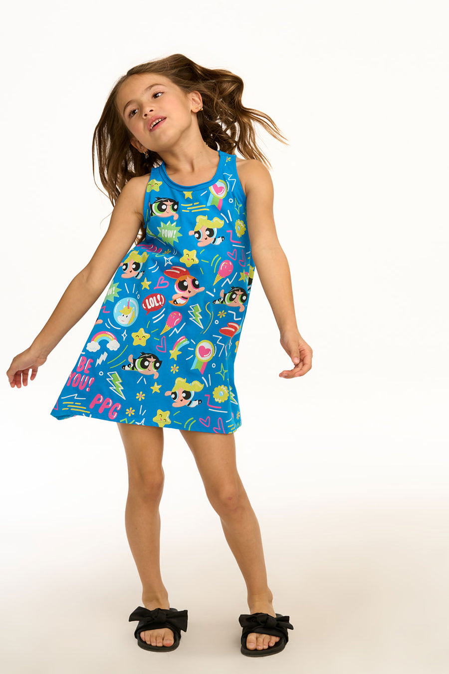 Powderpuff Girls - Be You Collage Tank Dress GIRLS chaserbrand