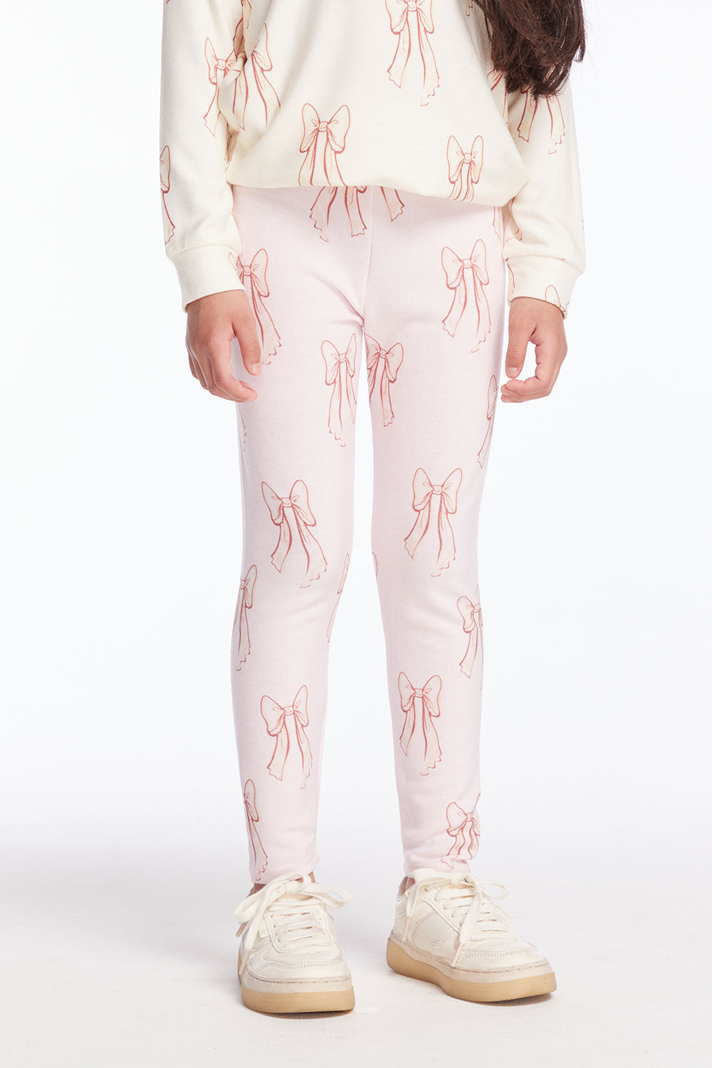 Allover Bows Pant Girls Classic Legging Girls chaserbrand