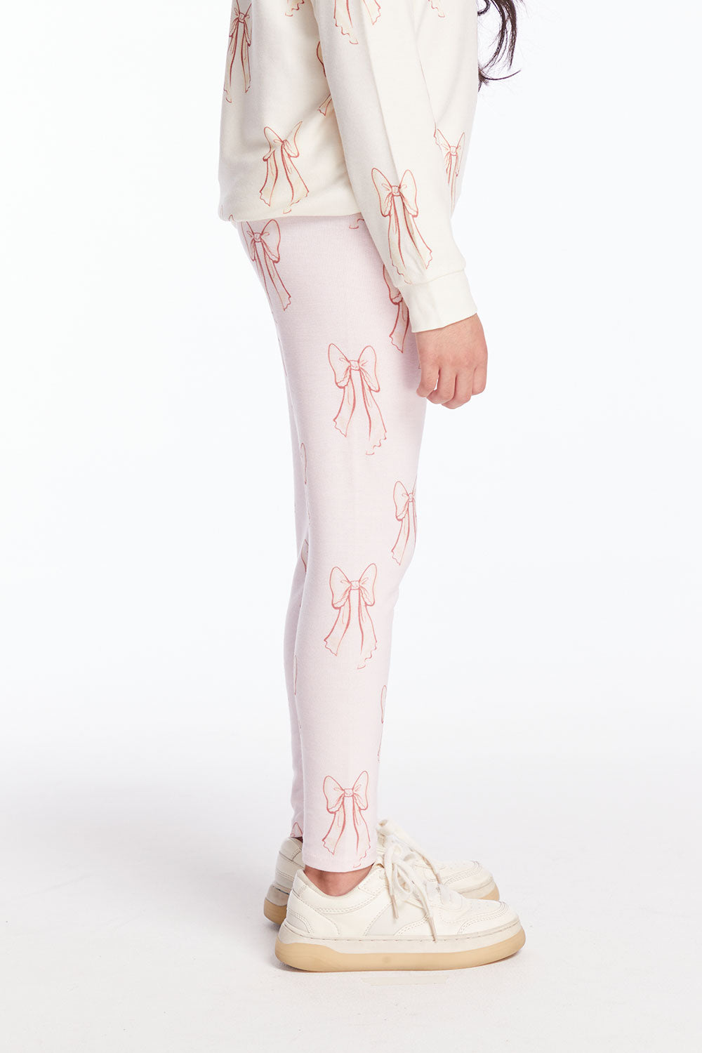 Allover Bows Pant Girls Classic Legging Girls chaserbrand