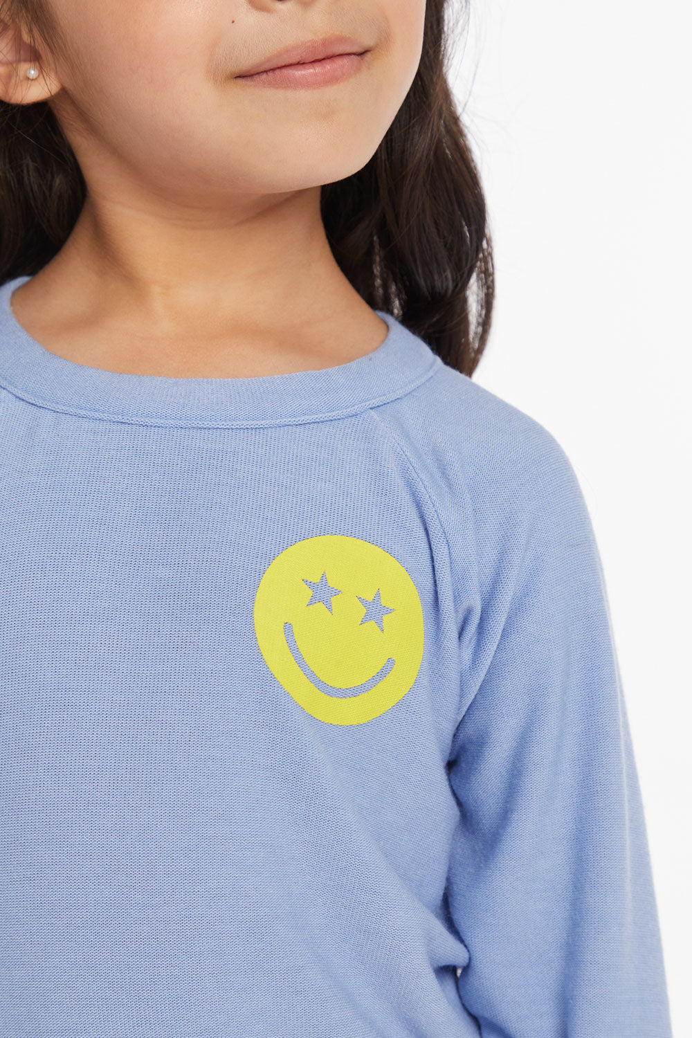 Stars Smiley Cozy Knit Girls Pullover Girls chaserbrand