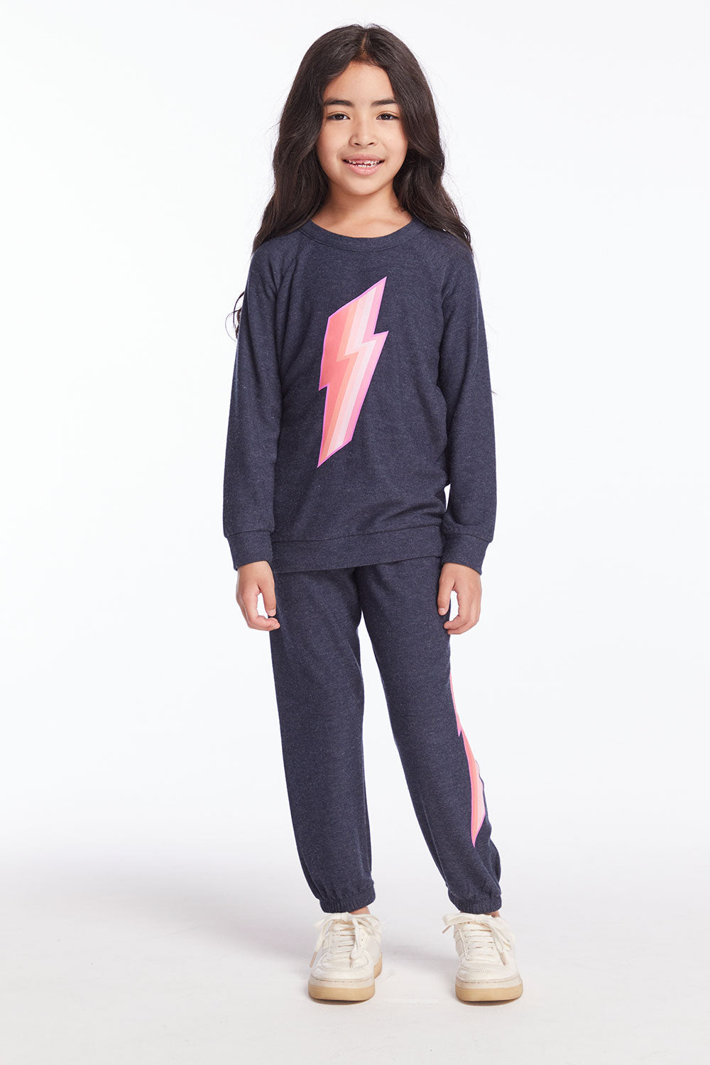 Multi Bolt Girls Sweatpants Girls chaserbrand