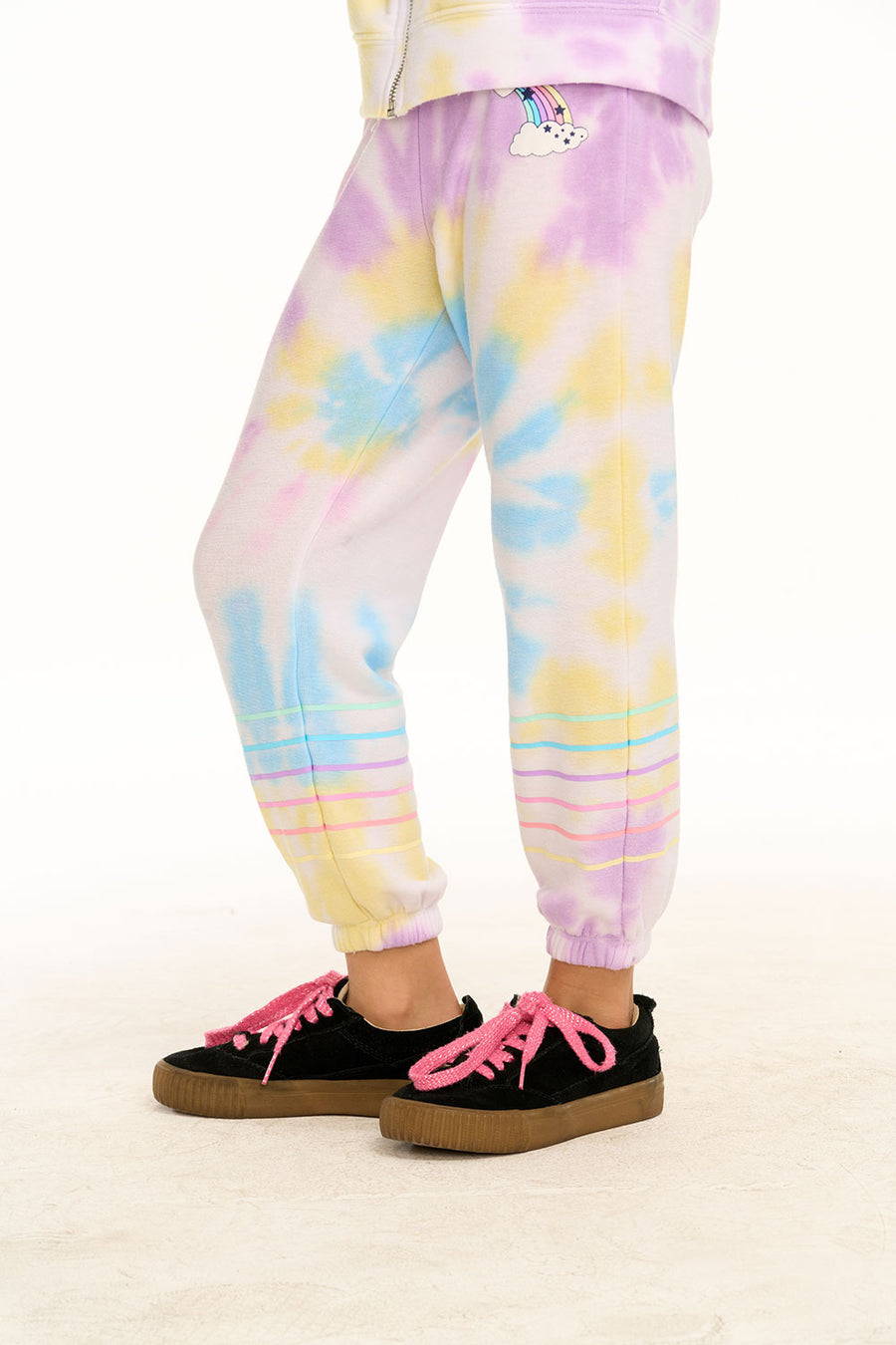 Rainbow Stripe Joggers GIRLS chaserbrand