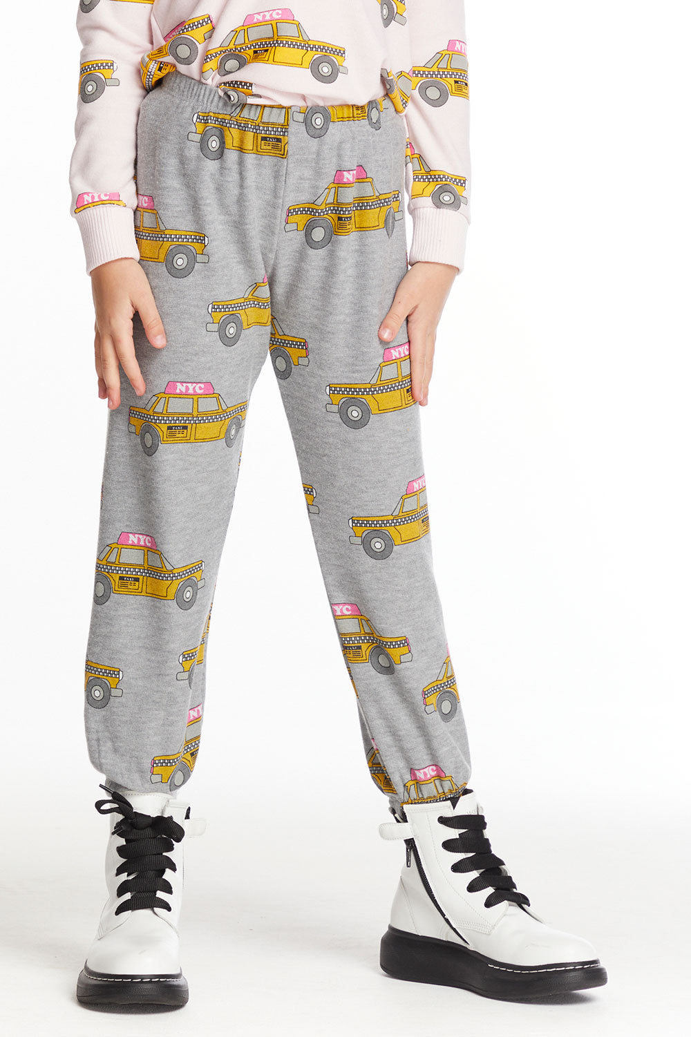 Taxi Jam Girls Cozy Knit Sweatpant Girls chaserbrand