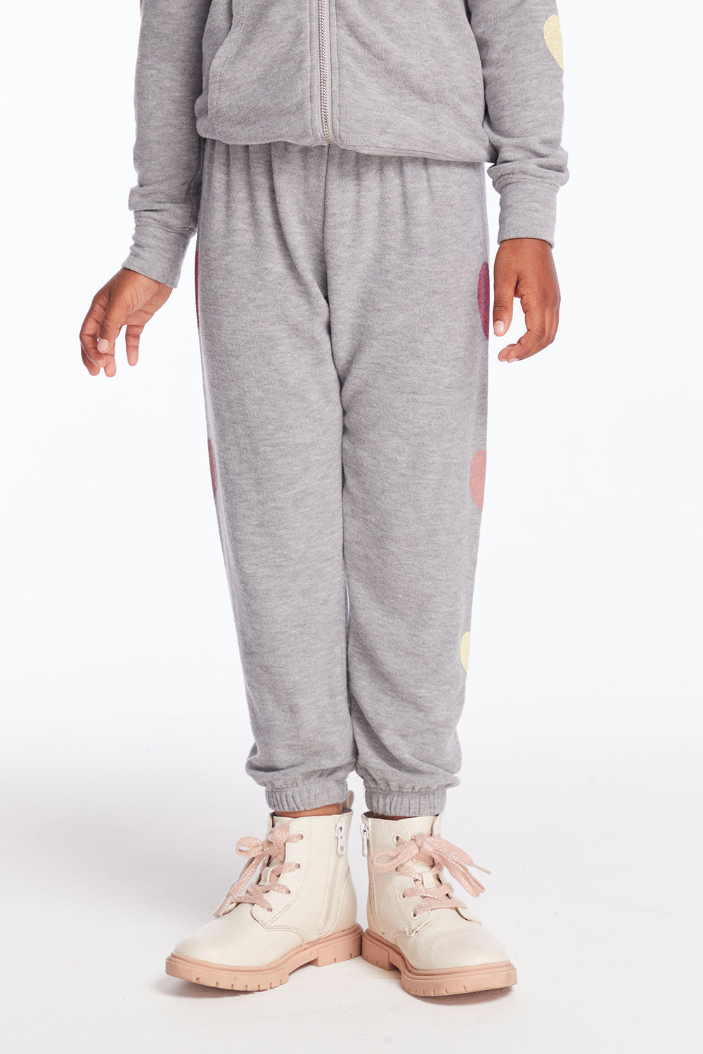 Multi Hearts Girls Sweatpants Girls chaserbrand