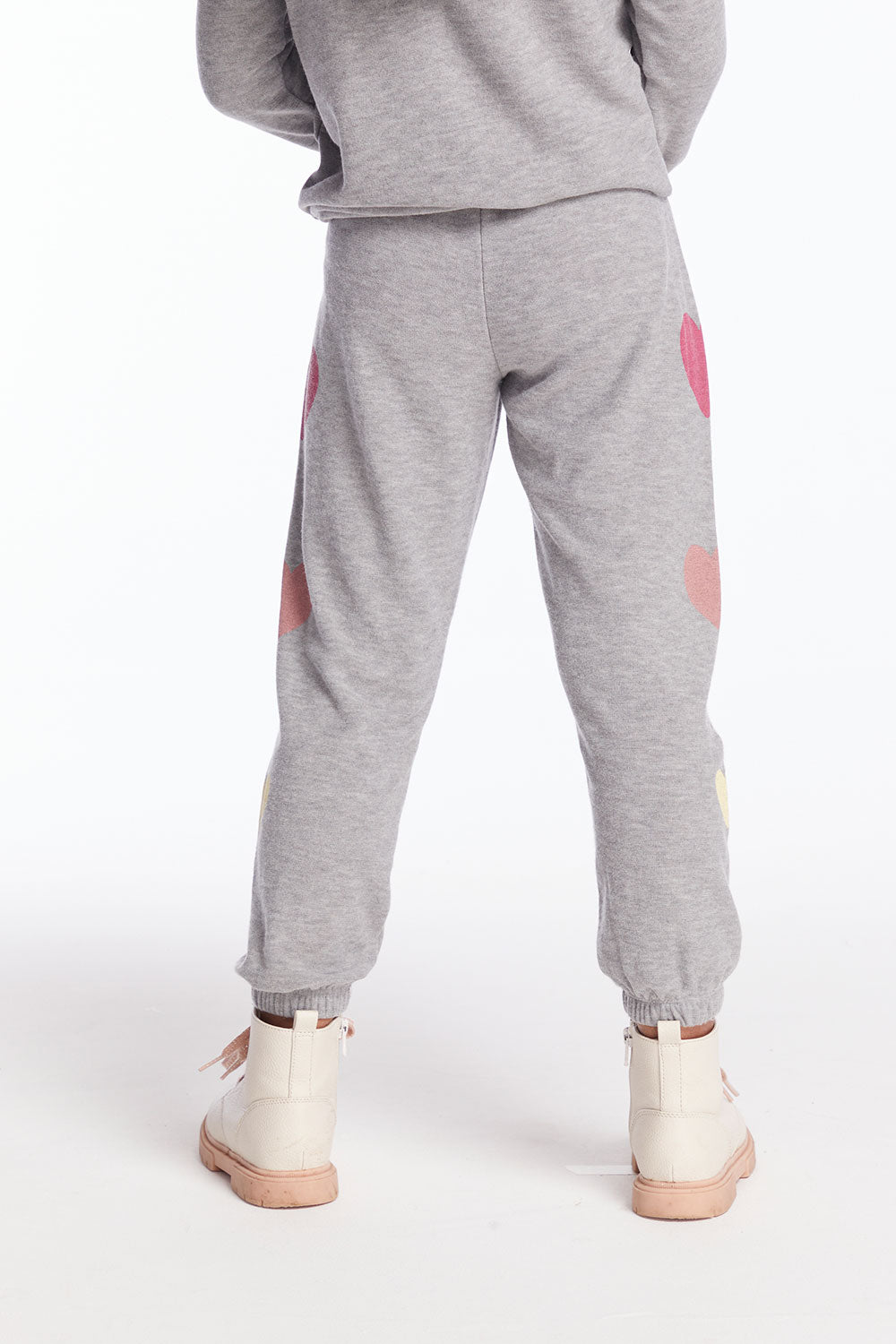 Multi Hearts Girls Sweatpants Girls chaserbrand
