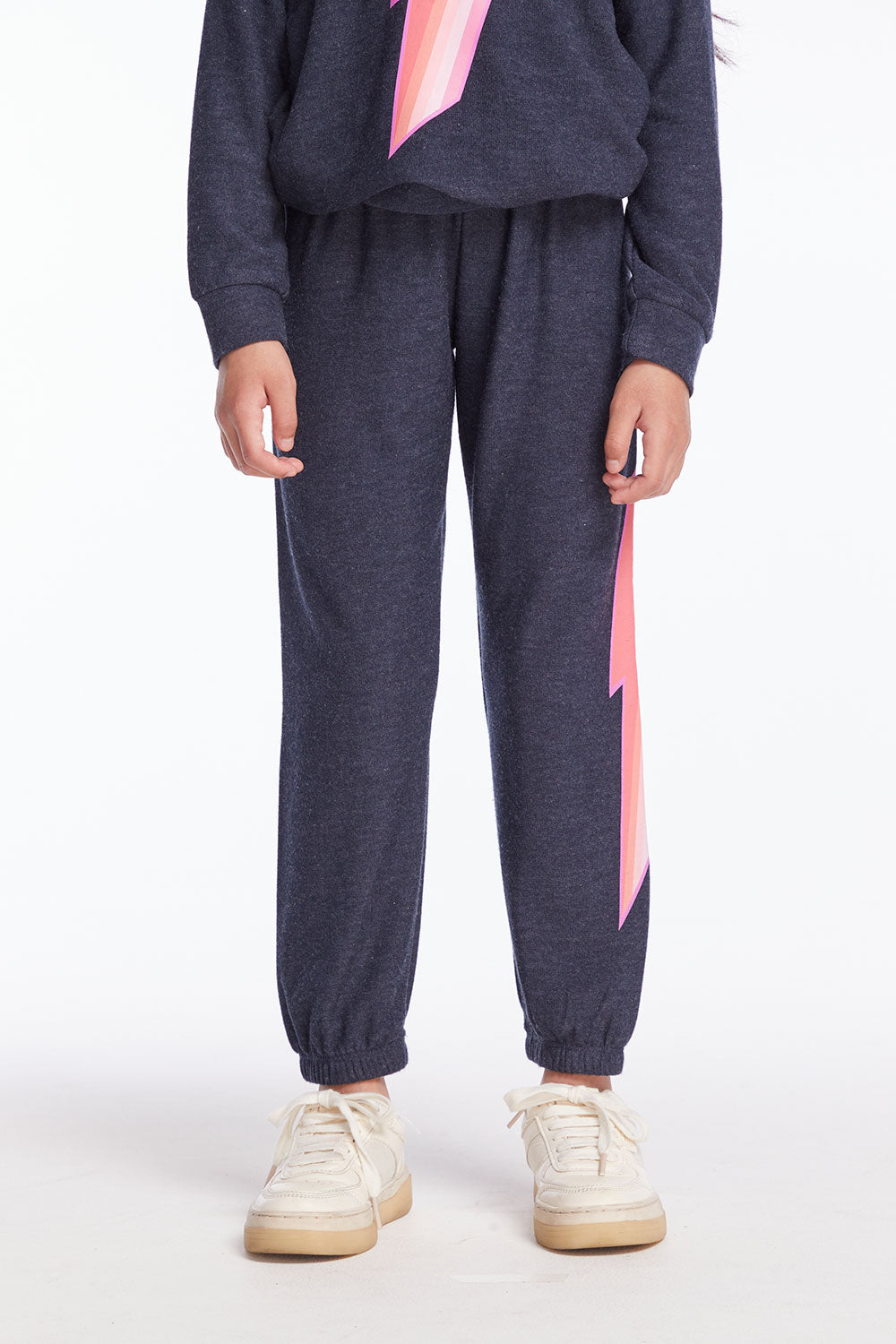 Multi Bolt Girls Sweatpants Girls chaserbrand