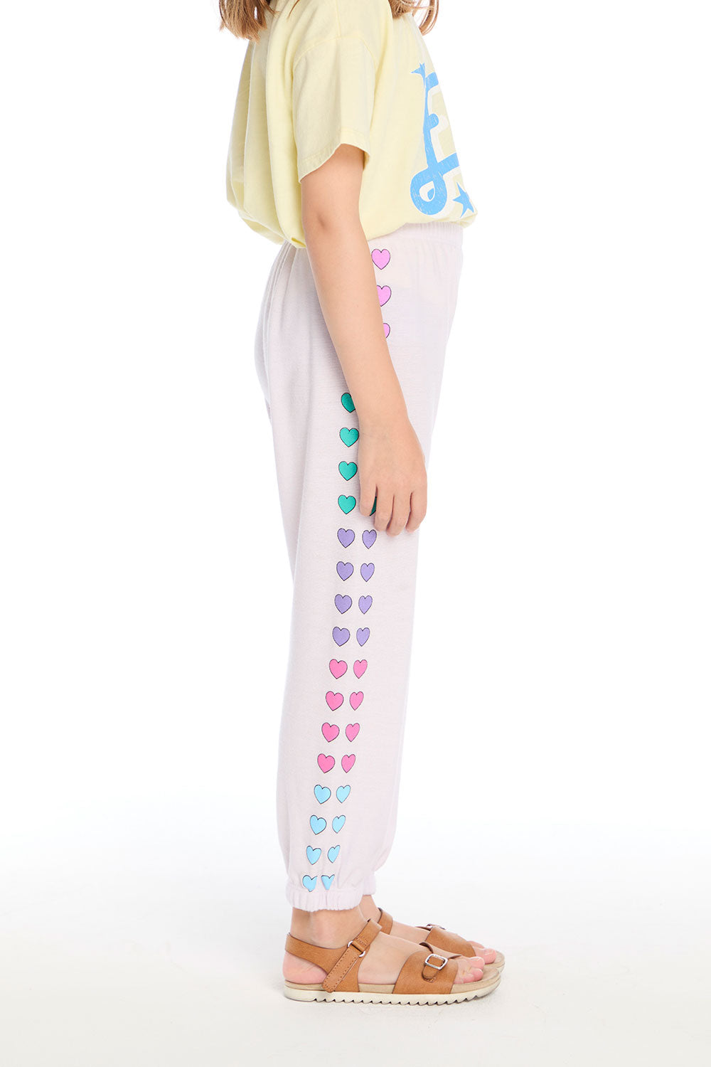 Love Hearts Cozy Knit Sweatpant Girls chaserbrand