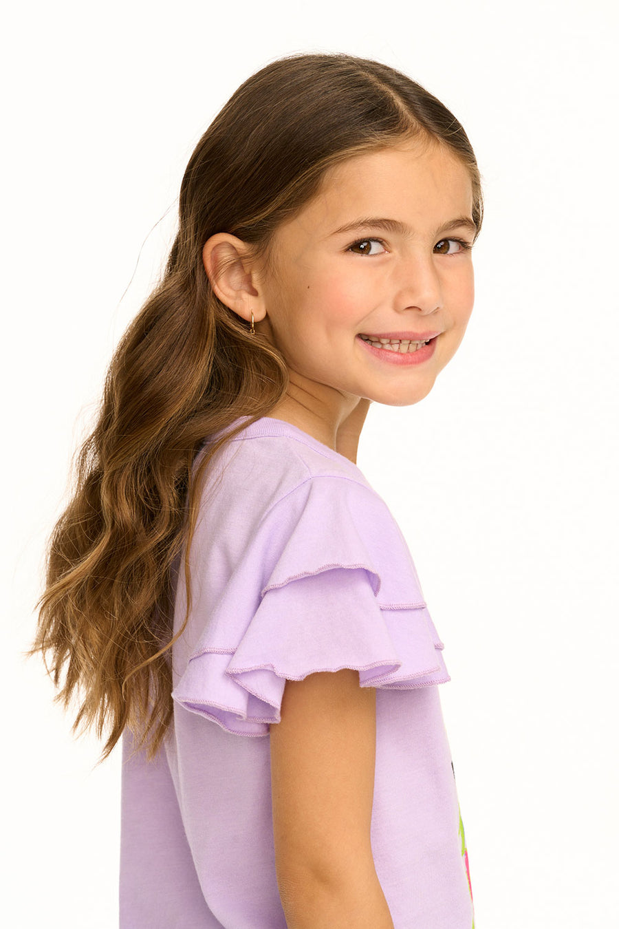 Powderpuff Girls - Girl Power Flutter Sleeve Tee GIRLS chaserbrand