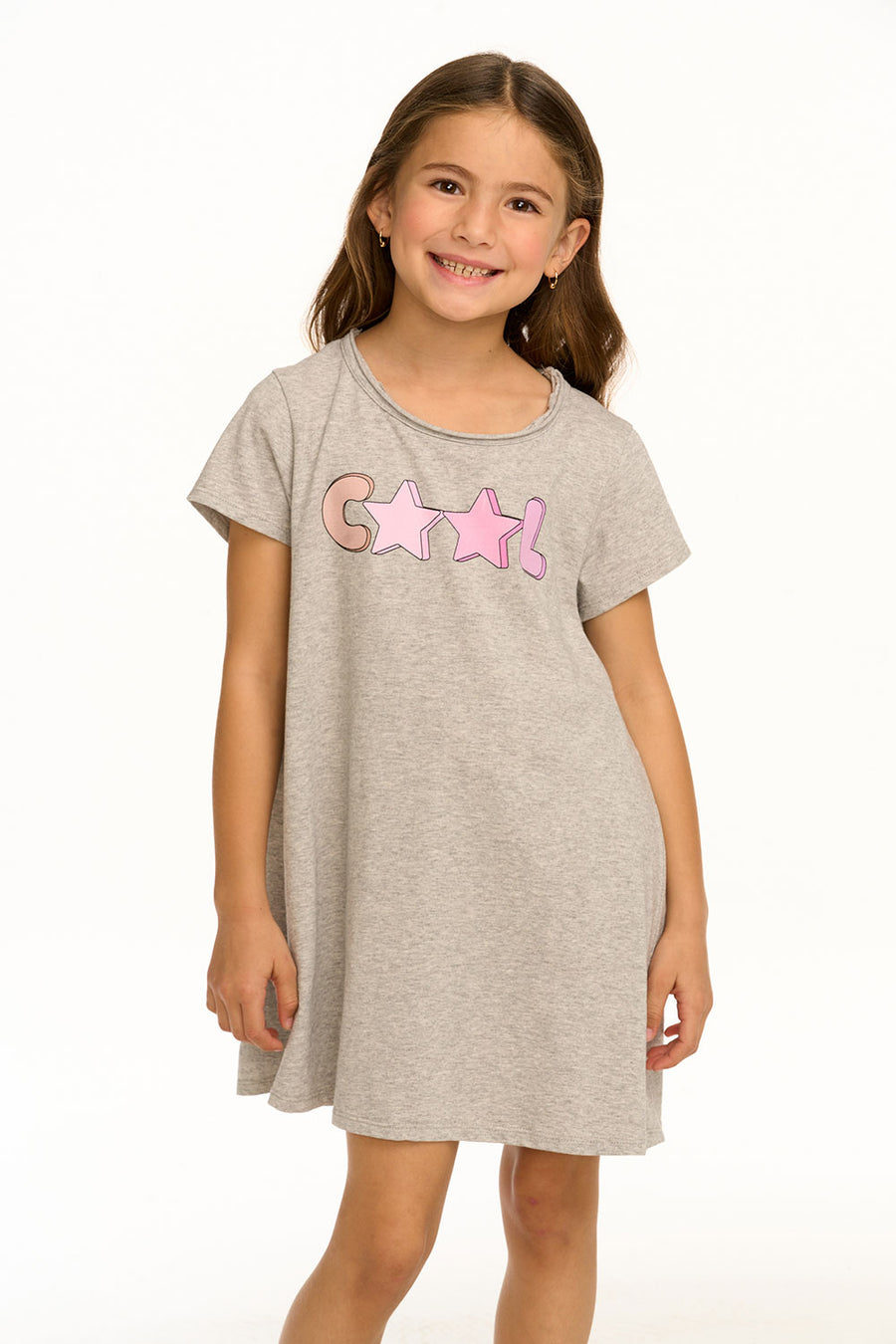 Cool Star T-Shirt Dress GIRLS chaserbrand