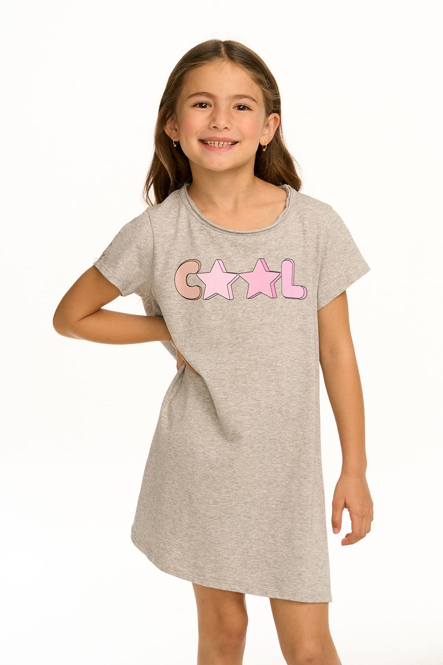 Cool Star T-Shirt Dress GIRLS chaserbrand