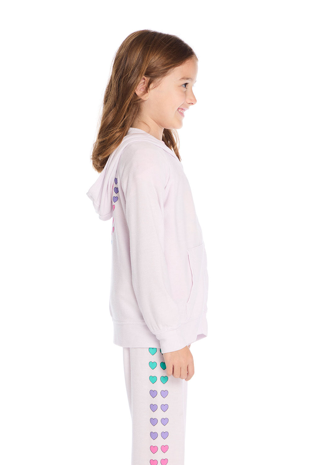 Love Hearts Hoodie Girls chaserbrand