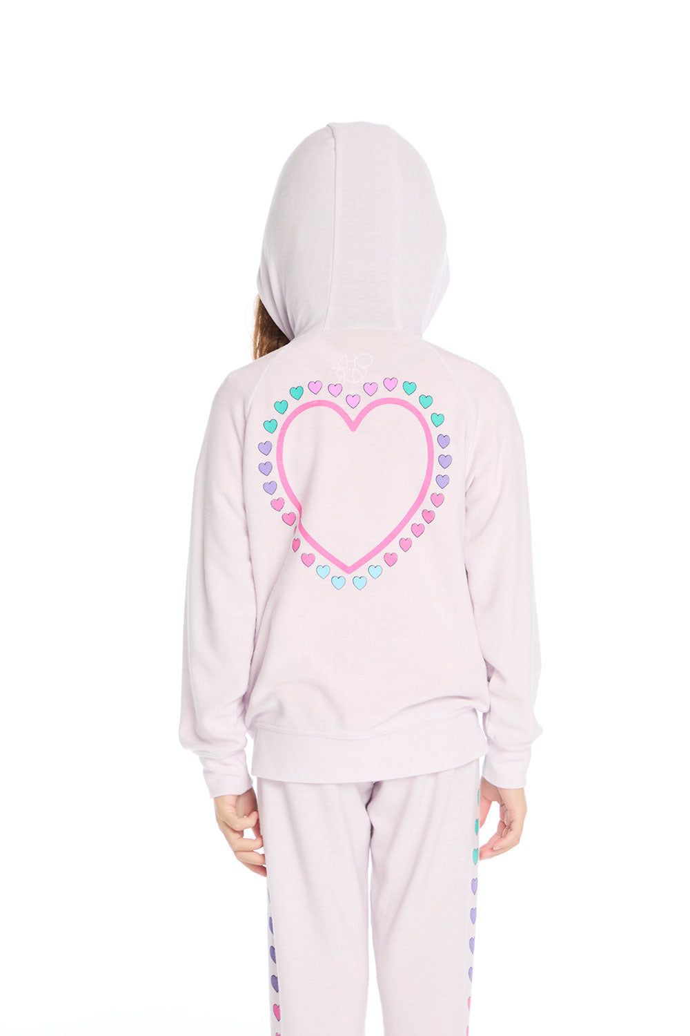 Love Hearts Hoodie Girls chaserbrand