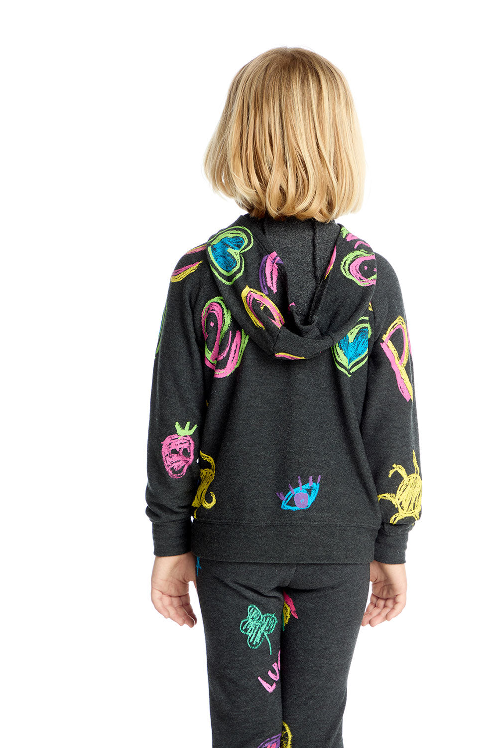 Allover Doodles Hoodie Girls chaserbrand