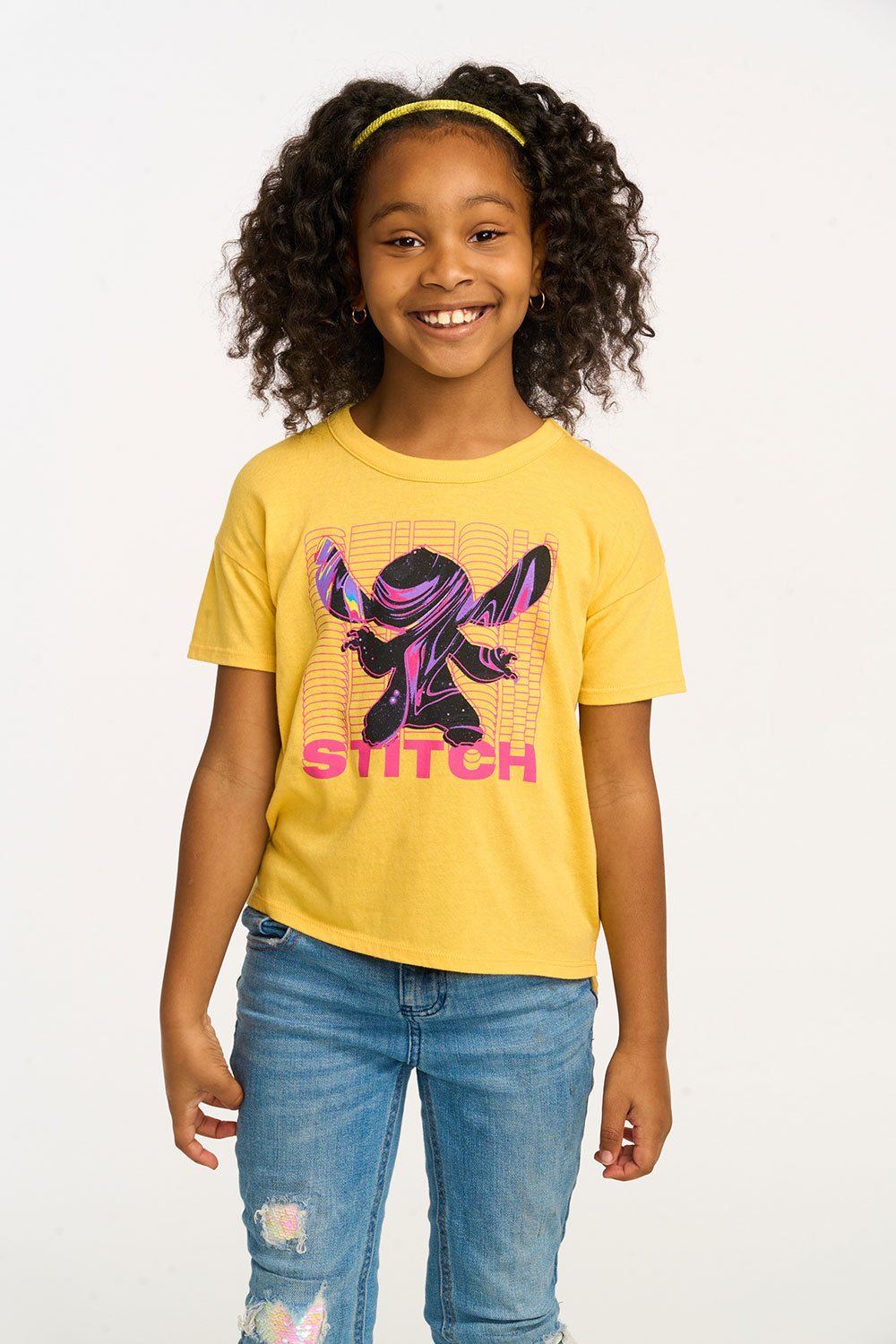 Disney Stitch &quot;Space Age&quot; Tee GIRLS chaserbrand