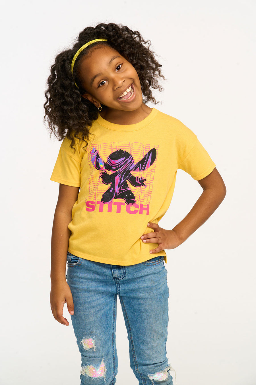 Disney Stitch "Space Age" Tee GIRLS chaserbrand