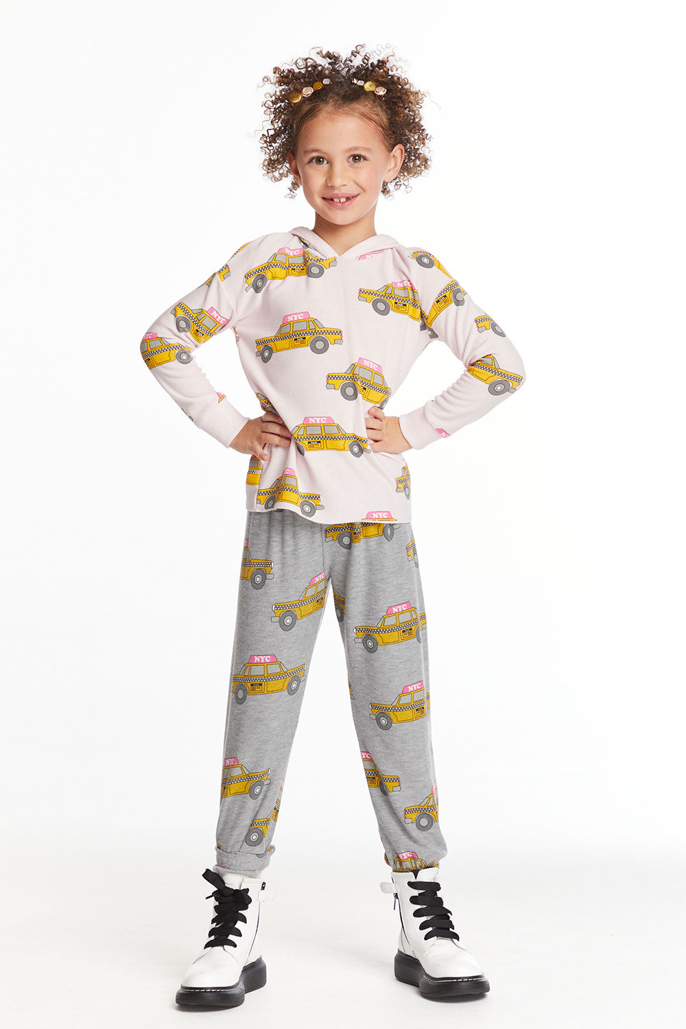 Taxi Jam Girls Cozy Knit Sweatpant Girls chaserbrand