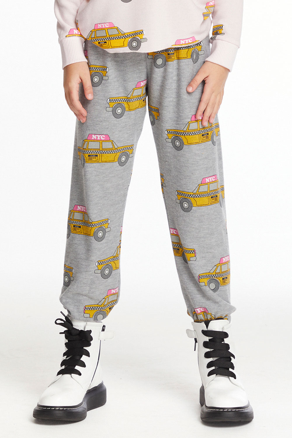 Taxi Jam Girls Cozy Knit Sweatpant Girls chaserbrand