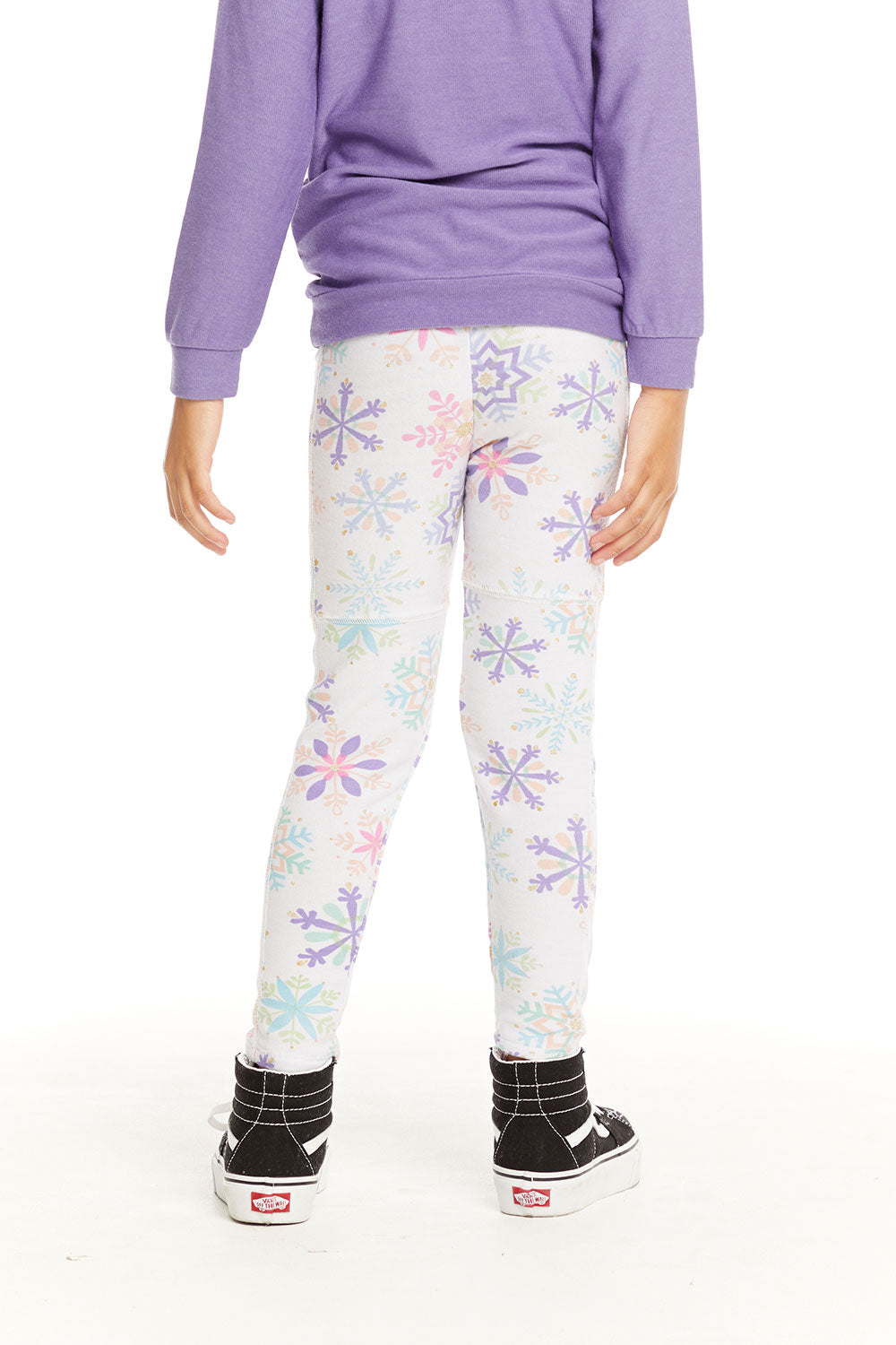 Seamed Panel Snowflake Jogger GIRLS chaserbrand