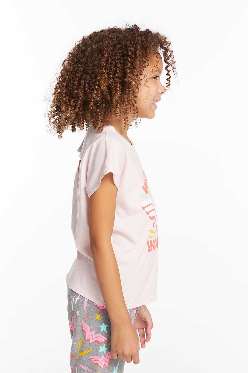 Wonder Woman Retro Logo Girls Tee GIRLS chaserbrand
