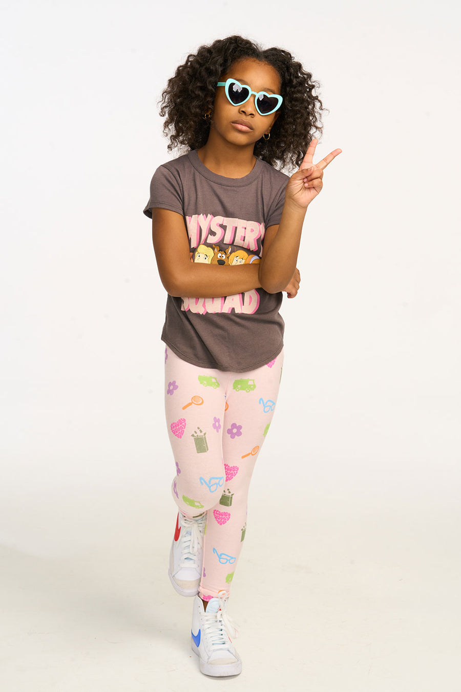 Scooby Doo Mystery Squad All Over Legging GIRLS chaserbrand