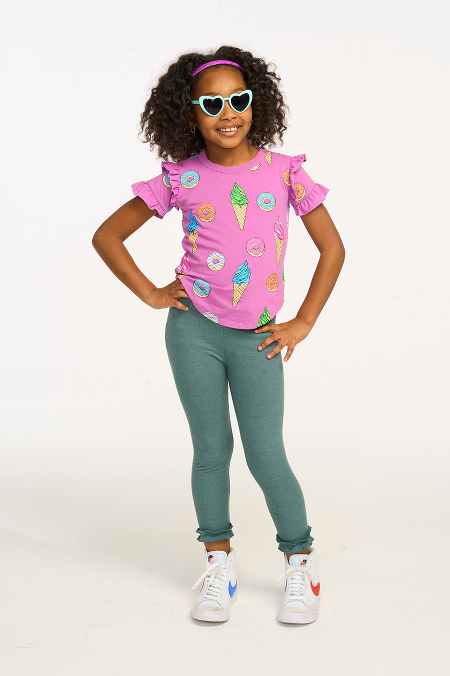 Sweets Ruffle Sleeve Tee GIRLS chaserbrand